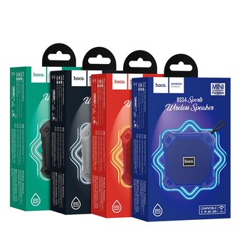  Портативная колонка Hoco BS34 Wireless sports speaker, red 