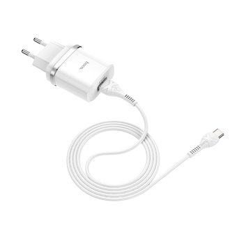  СЗУ HOCO C12Q Smart QC3.0 charger +Type-C, белый 