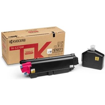  Картридж лазерный Kyocera TK-5270M пурпурный (6000стр.) для Kyocera M6230cidn/M6630cidn/P6230cdn 