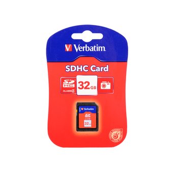  Карта памяти Verbatim SDHC 16GB Class 4 (44020) 