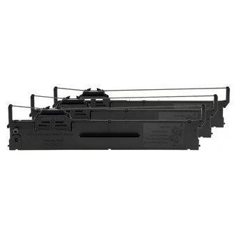  Картридж ленточный Epson S015339 C13S015339BA черный набор для Epson PLQ-20/22 