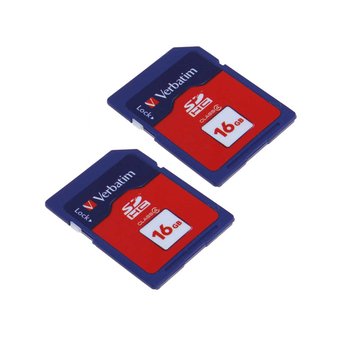  Карта памяти Verbatim SDHC 16GB Class 4 (44020) 