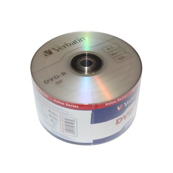  Диск DVD-R Verbatim 4.7Gb 16x Data Life (50шт) (43791) 