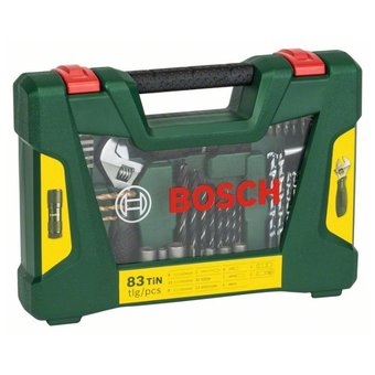  Набор принадлежностей Bosch V-line 83 предмета (жесткий кейс) 