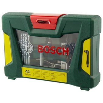  Набор принадлежностей Bosch V-line 41 предмет (жесткий кейс) 