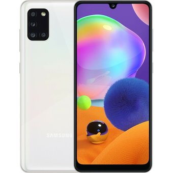  Смартфон Samsung Galaxy A31 2020 64Gb White (SM-A315FZWUSER) 