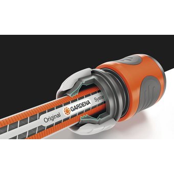  Шланг Gardena Highflex 10x10 1/2" 50м поливочный армированный (18069-20.000.00) 