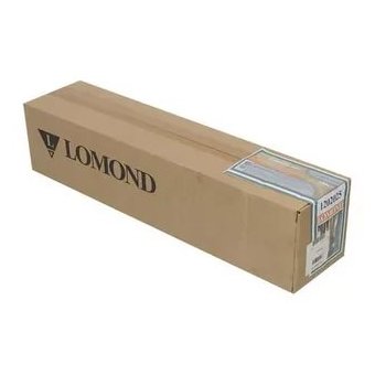  Бумага Lomond 1202201 24"(A1) 610мм-20м/90г/м2/белый матовое самоклей. втулка50.8мм (2") 
