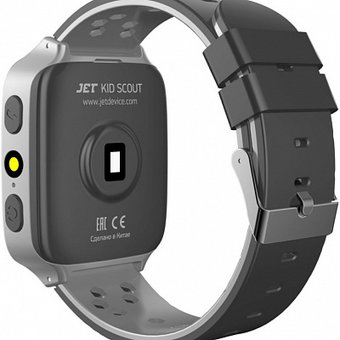  Смарт-часы Jet Kid Scout 45мм 1.44" TFT серый (Scout Grey+Black) 