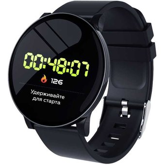  Смарт-часы Smarterra SmartLife UNO 1.3" TFT черный (SM-SLUNOB) 