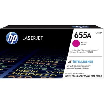  Картридж лазерный HP 655A CF453A пурпурный (10500стр.) для HP M652/653/M681/682 