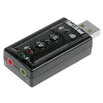  Звуковая карта ASIA USB 8C V&V TRUA71 (C-Media CM108) 2.0 Ret 