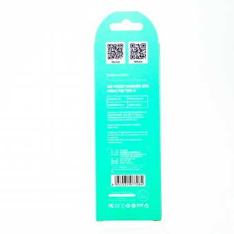  УЦ Дата-кабель HOCO X24 Type-C 1м (синий) (ПУ) 