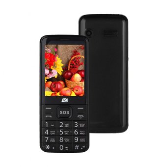  Мобильный телефон ARK Power 4 черный 