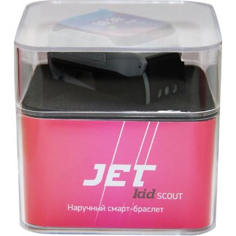  Смарт-часы Jet Kid Scout 45мм 1.44" TFT серый (Scout Grey+Black) 