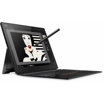  Ноутбук Lenovo ThinkPad X1 Tablet 20KJ001PRT i5 8250U/8Gb/SSD256Gb/13"/IPS/QHD+/Win10 Pro 64/black 