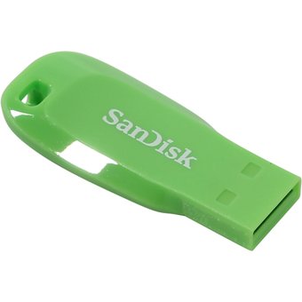  USB-флешка SanDisk CZ50 Cruzer Blade 16GB USB 2.0, Green (SDCZ50C-016G-B35GE) 