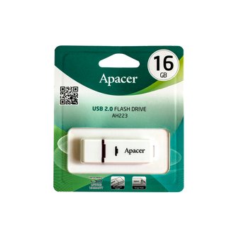 USB-флешка Apacer AH223 White (AP16GAH223W-1) 16G USB 2.0 