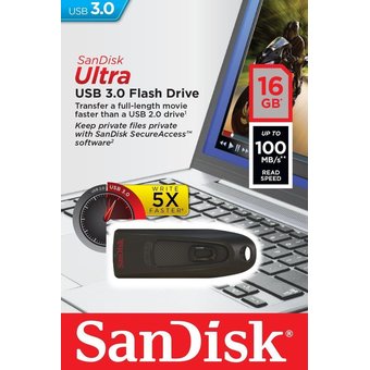  USB-флешка SanDisk CZ48 Ultra 16GB USB 3.0 (SDCZ48-016G-U46) 