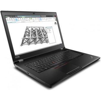  Ноутбук Lenovo P73 20QR002PRT i7 9850H/16Gb/1Tb/SSD512Gb/nVidia Quadro RTX3000 6Gb/17.3"/IPS/FHD (1920x1080)/Win10 Pro/black 