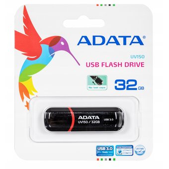  USB-флешка 32Gb ADATA  UV150 AUV150-32G-RBK USB3.0, Black 