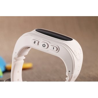  Детские часы телефон с gps трекером Smart baby watch Q50 белые 