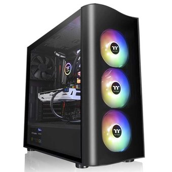  Корпус Thermaltake View 23 TG ARGB черный 