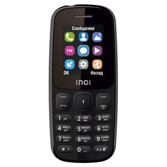  Мобильный телефон INOI 100 Black 