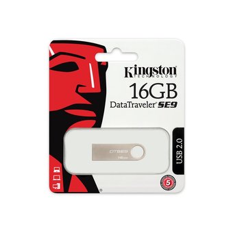  USB-флешка Kingston DataTraveler SE9 16GB USB 2.0, Металл (DTSE9H/16GB) 