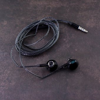  Наушники Borofone CM4 Sublime sound universal earphones with mic, black 