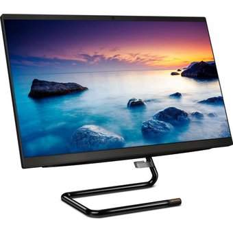  Моноблок Lenovo IdeaCentre A340-24IWL (F0E800E7RK) black 