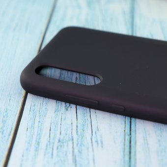  Чехол Silicone case для Xiaomi Mi A3/CC9E 7 чёрный(18) 