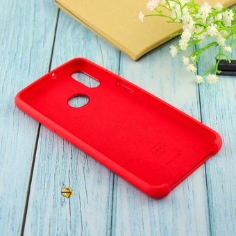  Чехол Silicone case для Samsung A10S 2019 красный(14) 