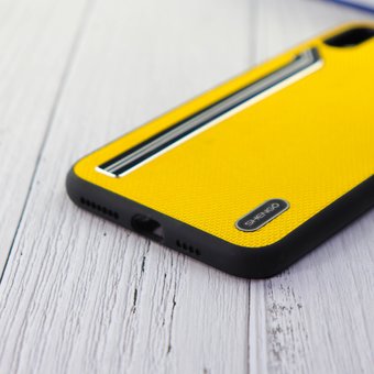  Чехол Shengo для iPhone XS Max жёлтый 