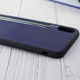  Чехол Shengo для iPhone XS Max фиолетовый 