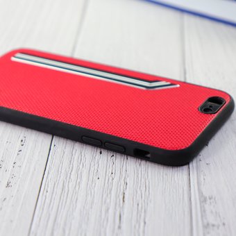  Чехол Shengo для iPhone 6/6S красный 