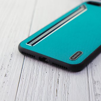  Чехол Shengo для iPhone 7/8 Plus зелёный 