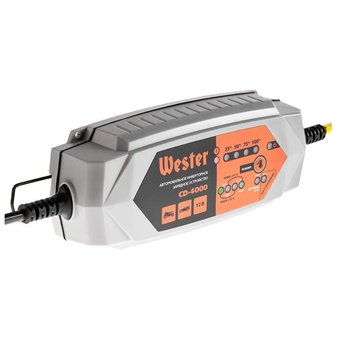  Зарядное устройство WESTER CD-4000 для АКБ 12В, макс 3,5А, АКБ до 120Ач 