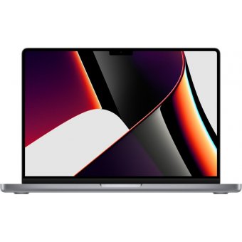  Ноутбук Apple MacBook Pro MKGQ3ZE/A 14-inch M1 Pro chip with 10-core CPU and 16-core GPU/16GB/1TB SSD - Space Gray/EN (англ клав) 