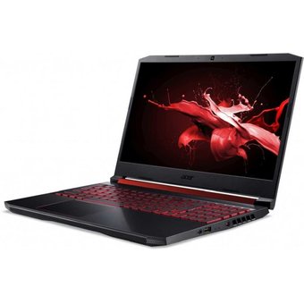  Ноутбук Acer Nitro 5 AN515-54-591D NH.Q5AER.01B i5 9300H/8Gb/SSD256Gb/nVidia GeForce GTX 1050 3Gb/15.6"/FHD (1920x1080)/Linux/black 