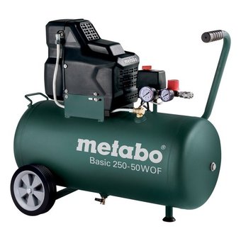  Компрессор Metabo Basic 250-50 W OF зеленый 