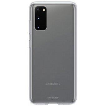  Чехол (клип-кейс) Samsung для Samsung Galaxy S20 Clear Cover прозрачный (EF-QG980TTEGRU) 