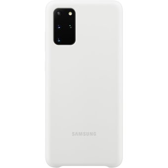  Чехол (клип-кейс) Samsung для Samsung Galaxy S20+ Silicone Cover белый (EF-PG985TWEGRU) 