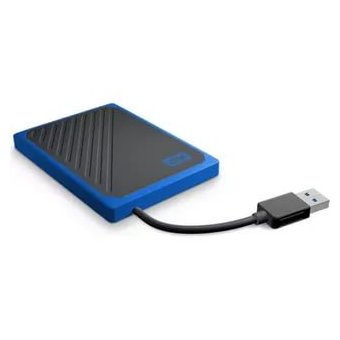  SSD 1TB Western Digital My Passport Go (WDBMCG0010BBT-WESN) черный-синий 