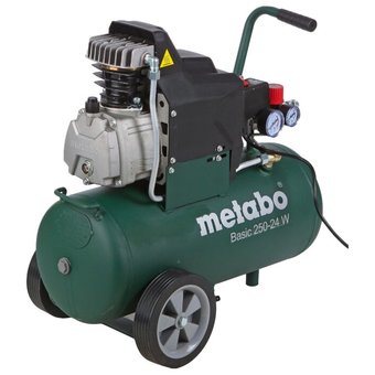  Компрессор Metabo Basic 250-24 W зеленый 