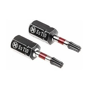  Бита Hammer Flex 203-179 TORX-10 25мм, 2шт 