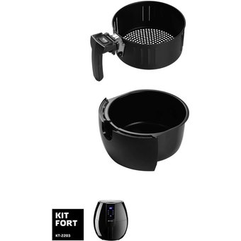  Аэрогриль Kitfort КТ-2203 черный 