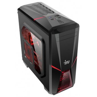  ПК IRU Home 315 MT (1213731) i5 9400F (2.9)/16Gb/1Tb 7.2k/SSD240Gb/RTX2060 6Gb/Win10 Home SL 64/GbitEth/500W/черный 