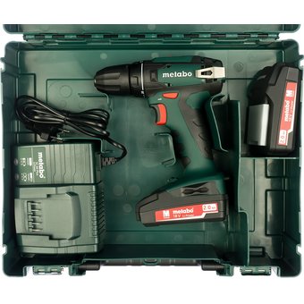  Дрель-шуруповерт Metabo BS 18 602207560 кейс 