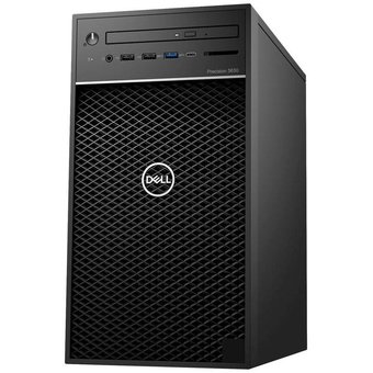  ПК Dell Precision 3630 MT 3630-2356 i7 8700 (3.2)/8Gb/SSD256Gb/P1000 4Gb/DVDRW/Win10 Pro 64/GbitEth/460W/клав/мышь/черный 
